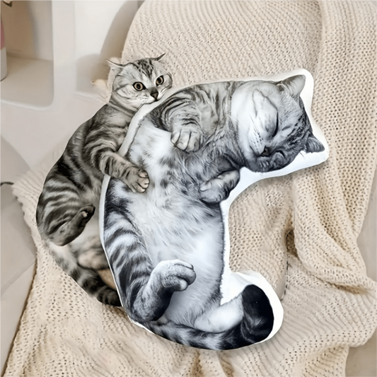 Cropped Printed Pet Pillow