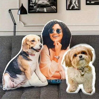 Cropped Printed Pet Pillow